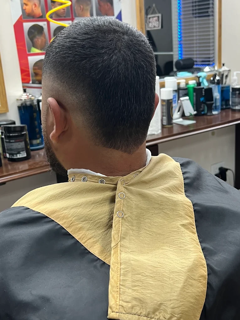 Detailed taper fade and beard blend by The Final Touch Hair Studio
